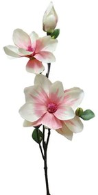 Τεχνητό Λουλούδι Μανόλια 00-00-14523-3 83cm Pink Marhome Συνθετικό Υλικό