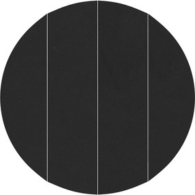 vidaXL Εδαφοκάλυψη Πισίνας Μαύρο Ø 458 cm Μη Υφαμένο Ύφασμα