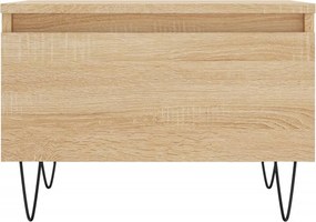 vidaXL Τραπεζάκια Σαλονιού 2 τεμ. Sonoma Δρυς 50x46x35 εκ. Επεξ. Ξύλο