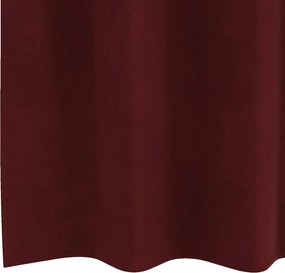 vidaXL Κουρτίνες συσκότισης 2 pcs Κόκκινο 140 x 225 cm Βελούδο