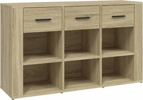 vidaXL Ντουλάπι Sonoma Δρυς 100x30x59,5 εκ. από Επεξεργασμένο Ξύλο