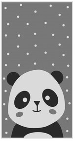 ΠΑΙΔΙΚΟ ΧΑΛΙ ΜΕ ΚΡΟΣΙΑ ΣΕΙΡΑ KIDDER HM7678.14 PANDA ΓΚΡΙ 80Χ150 εκ.