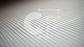 Intra Συλλεκτικό Ξύλινο Παζλ Plywood 4mm - Μαύρο και άσπρο αφηρημένο φόντο με γραμμές πλέγματος Σε Ξύλινο Κουτί - Διαστάσεις Puzzle: 10x10 cm – 25 κομμάτια