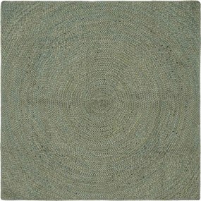 vidaXL Χαλιά χώρου Λαδί 120 x 120 cm Γιούτα