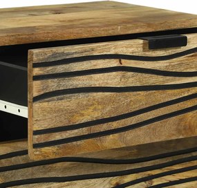 vidaXL Κομοδίνο Φυσικό 50 x 33 x 62 εκ. Επεξεργασμένο Ξύλο