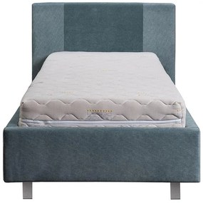 Επενδυμένο Κρεβάτι Aosta 90 Μέντα 90x200 εκ. 124x217x100 εκ.