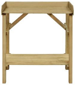 vidaXL Τραπέζι για Γλάστρες 75 x 40 x 90 εκ. Εμποτισμένο Ξύλο Πεύκου