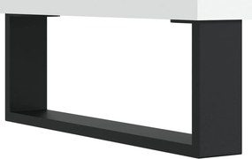 vidaXL Έπιπλο Δίσκων Λευκό 100 x 38 x 48 εκ. από Επεξεργασμένο Ξύλο