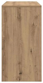vidaXL Γραφείο artisan δρυς 100 x 40 x 76 εκ. Επεξεργασμένο ξύλο