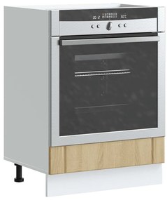 ντουλάπι φούρνου vidaXL &quot;Lucca&quot; Sonoma Oak Engineered Wood