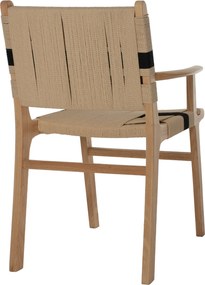 ΠΟΛΥΘΡΟΝΑ BAND RUBBERWOOD ΚΑΙ ΣΧΟΙΝΙ 62,5x60x88Yεκ.HM9324.01