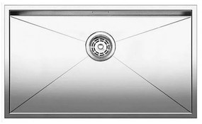 Blanco Zerox 700-IF/A Inox Λείος Νεροχύτης Ένθετος με 1 Γούρνα 76x51 cm