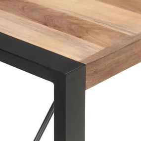 vidaXL Τραπεζαρία 140 x 70 x 75 εκ. από Μασίφ Ξύλο