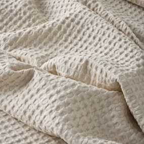 Κουβέρτα Πικέ Υπέρδιπλη (220x240) Kentia Loft Cecilia 26 Beige