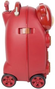 Παιδική Βαλίτσα Zoolittle Trolly Bear με Τουβλάκια