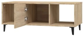 vidaXL Τραπεζάκι Σαλονιού Sonoma Δρυς 102x50x40 εκ. Επεξεργασμένο Ξύλο