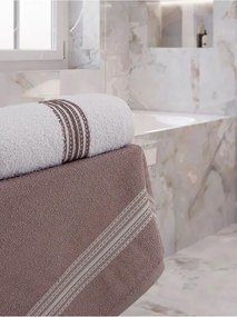 Stewehome Σετ 4 τεμαχίων πετσέτες μπάνιου από βαμβάκι 70x140 cm