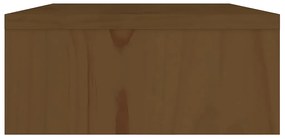 vidaXL Βάση Οθόνης Μελί 60 x 24 x 10,5 εκ. από Μασίφ Ξύλο Πεύκου