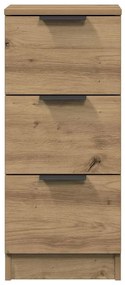 vidaXL Sideboards 2 τεμάχια Artisan Oak 30x30x70cm Κατασκευασμένο ξύλο