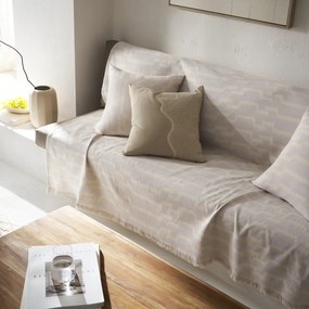 Ριχτάρι Πολυθρόνας (180x180) Gofis Home Clover Silver Grey 558/19