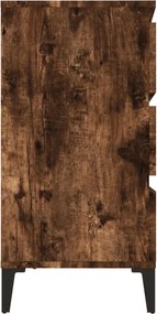 vidaXL Ντουλάπι Καπνιστή Δρυς 60x35x70 εκ. από Επεξεργασμένο Ξύλο