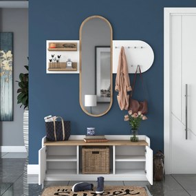 Hall Stand EE101 - 1983 - Walnut White
Walnut