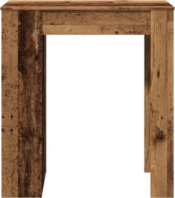 vidaXL Τραπέζι Μπαρ με Ράγες 95x47x103,5 εκ. Επεξεργ. Ξύλο