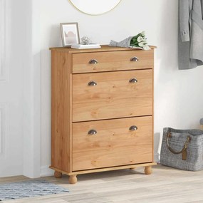 Ντουλάπα Παπουτσιών με συρτάρι ASKIM Καφέ 85 x 35 x 108 εκ