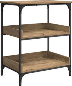 vidaXL Καρότσι Κουζίνας Artisan Oak 60 x 41 x 80.5 εκ.