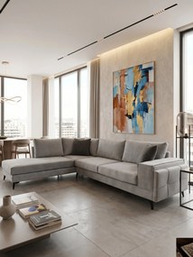 Γωνιακός καναπές Siena-Gkri-Δεξιά