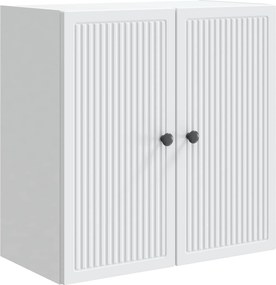 vidaXL Τοίχου Ντουλάπα Λευκό 59 x 31 x 60 εκ Επεξεργασμένο Ξύλο
