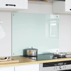 vidaXL Πλάτη κουζίνας Γάλα 80 x 60 cm σκληρυμένο γυαλί