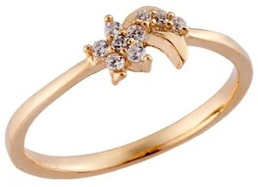 Δαχτυλίδι Senza Silver 925 Gold Plated