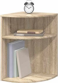 vidaXL End Table Δρύς Sonoma 39,7 x 39,7 x 60 εκ Επεξεργασμένο ξύλο