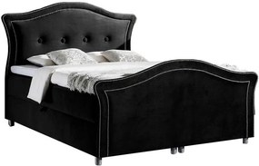 Επενδυμένο κρεβάτι Bedran Lux-Mauro-140 x 200