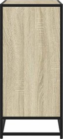 vidaXL Συρταριέρα Sonoma Δρυς 68x35x76 εκ. Επεξεργασμένο Ξύλο