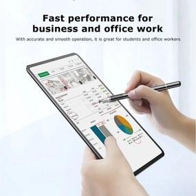 Baseus Touch Pen Golden Cudgel Ασημί