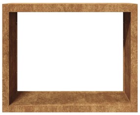 Ράφι για καυσόξυλα vidaXL 100x40x80 cm Ατσάλι σκληρυθέν στον αέρα