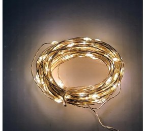 Λαμπάκια 200 Micro LED με Πρόγραμμα και Σταθερά Ασημί Σύρμα Θερμό Φως ΙΡ44 30-2009 Lumen-30-2009-Ασημί 30-2009