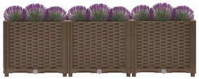 vidaXL Ζαρντινιέρα 120 x 40 x 38 εκ. από Πολυπροπυλένιο