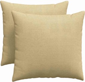 vidaXL Μαξιλάρι Καναπέ 2 pcs Γκρι Πράσινο 50 x 50 cm