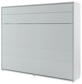 Σετ επίπλων Concept Pro Lenart AH143, Γκρι, Πλαστικοποιημένη μοριοσανίδα, Τάβλες για Κρεβάτι, 160x200, Ενιαίος, Με κρεβάτι, Με πρόσθετο εξοπλισμό