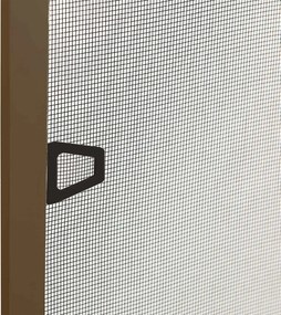 vidaXL Σκηνίδα Εντόμων Για Παράθυρα Καφέ 110 x 130 cm