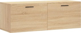 vidaXL Ντουλάπι Τοίχου Sonoma Δρυς 100 x 36,5 x 35 εκ. Επεξεργ. Ξύλο