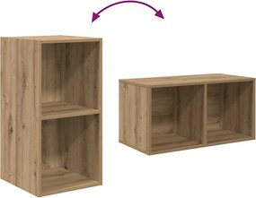 vidaXL Σετ επίπλου τηλεόρασης 4 pcs Artisan Oak Επεξεργασμένο ξύλο