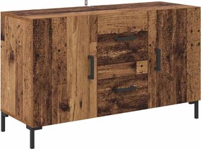 vidaXL Πλαϊνό γραφείο Παλιό Ξύλο 100 x 36 x 60 εκ. Επεξεργασμένο ξύλο