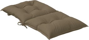 vidaXL Μαξιλάρια Καρέκλας 2 τεμ. Taupe 100x50x7εκ. Ύφασμα