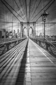 Φωτογραφία NEW YORK CITY Brooklyn Bridge, Melanie Viola, (26.7 x 40 cm)