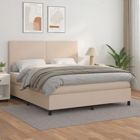 ΚΡΕΒΑΤΙ BOXSPRING ΜΕ ΣΤΡΩΜΑ ΚΑΠΟΥΤΣΙΝΟ 180X200 ΕΚ. ΣΥΝΘ. ΔΕΡΜΑ 3142742