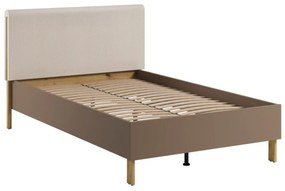 Κρεβάτι Fresno AN107, 120x200, Πλαστικοποιημένη μοριοσανίδα,  Τάβλες για Κρεβάτι, 132x207x96cm